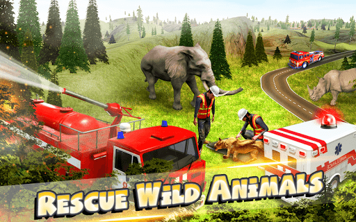 Fire Fighter: Rescue Games - عکس برنامه موبایلی اندروید