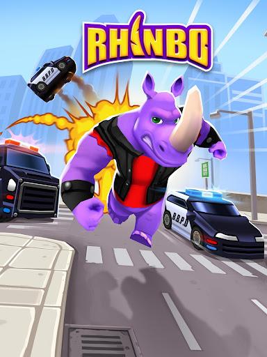 Rhinbo - Endless Runner - Gameplay image of android game