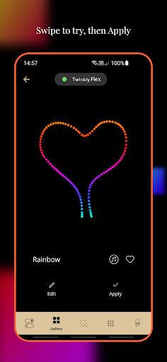 Twinkly - Image screenshot of android app