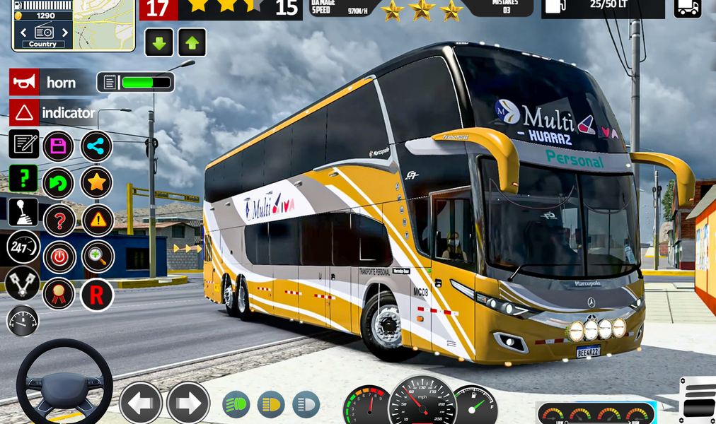 Offline Bus Game Bus Simulator - Gameplay image of android game