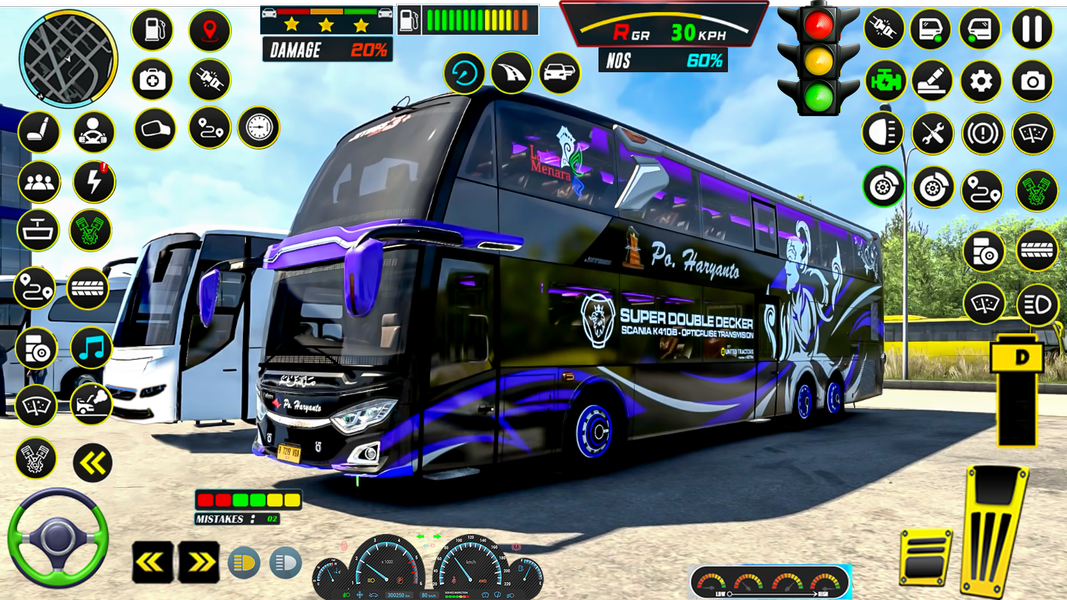 US Bus Game: Bus Driving - Gameplay image of android game