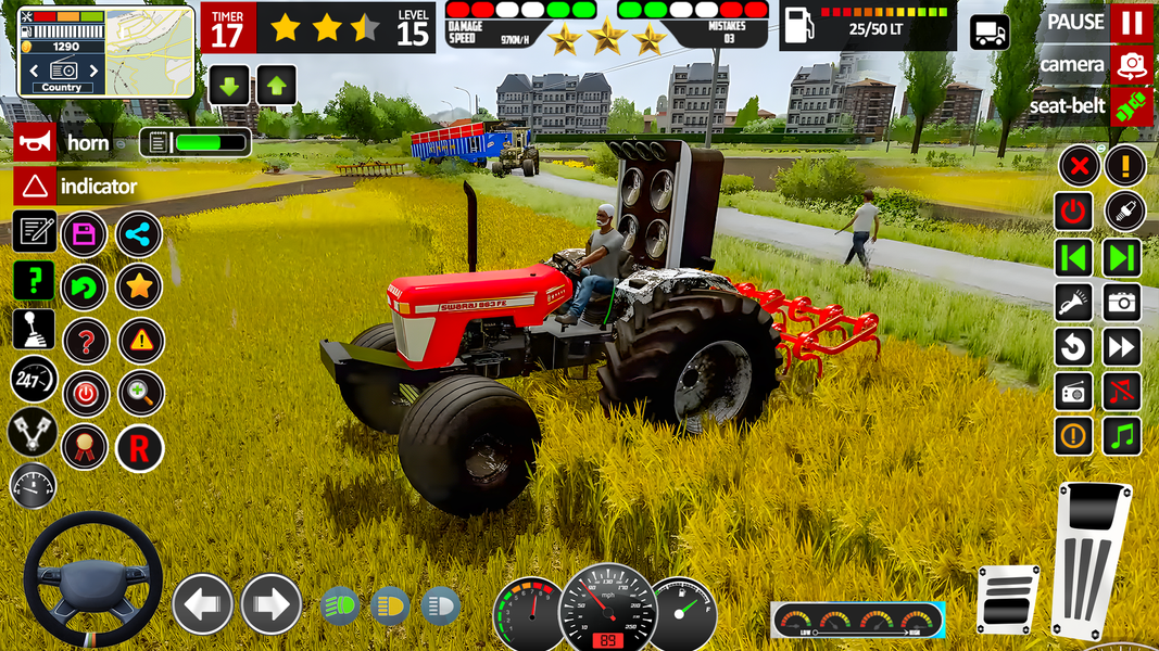 US Tractor Driving Simulator - Gameplay image of android game
