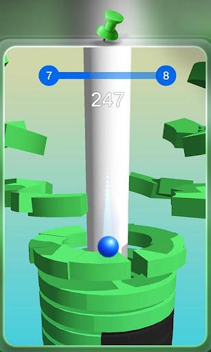 Happy Stack Ball- drop jump - Gameplay image of android game