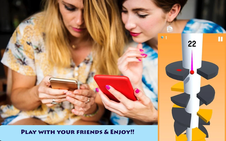 Jump Ball: Fun Bounce Game - عکس بازی موبایلی اندروید