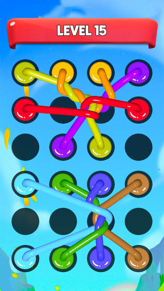 Rope Twisted 3D- Tangle Puzzle - Gameplay image of android game