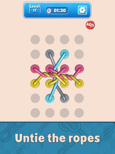 Twisted Rope ۳D - عکس بازی موبایلی اندروید