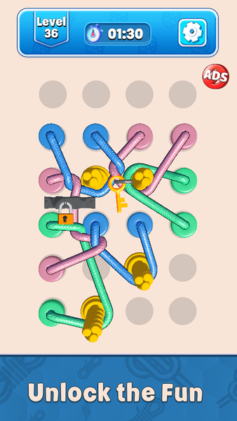 Twisted Rope ۳D - عکس بازی موبایلی اندروید