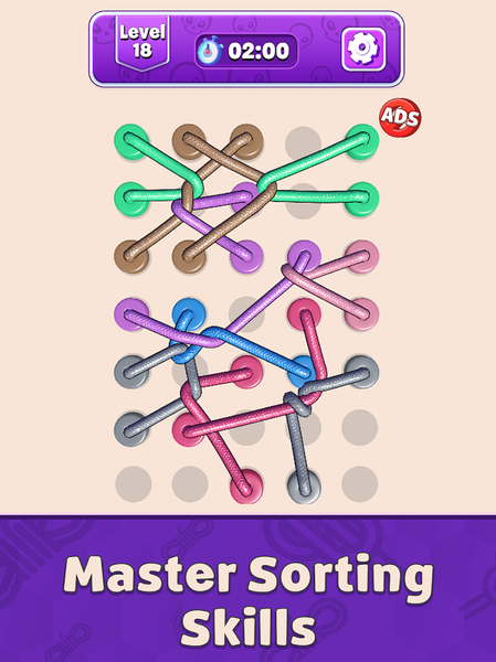 Twisted Rope ۳D - عکس بازی موبایلی اندروید