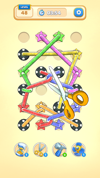 Twisted Rope: Tangle Puzzle - عکس بازی موبایلی اندروید