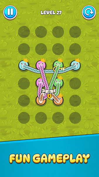 Tangle Puzzle: Untie the Knots - Image screenshot of android app