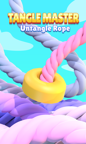 Tangle master: Untangle rope - Gameplay image of android game