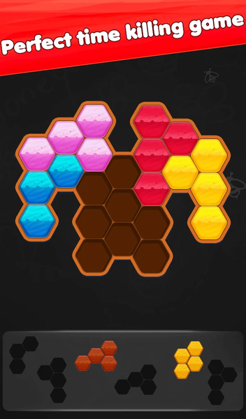 Honeycomb Hexa Block Puzzle - Gameplay image of android game