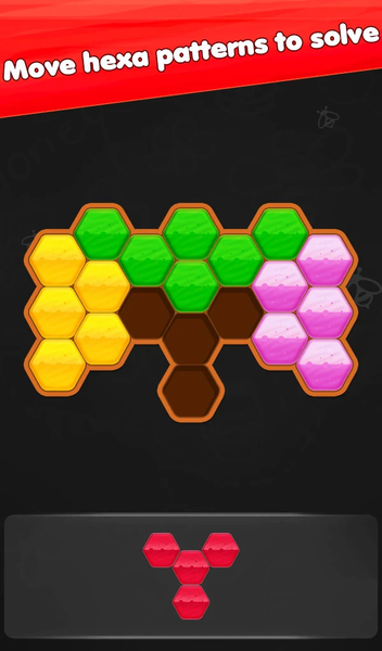 Honeycomb Hexa Block Puzzle - Gameplay image of android game