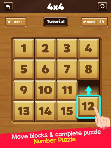 Number Puzzle Num Riddle Games - Gameplay image of android game