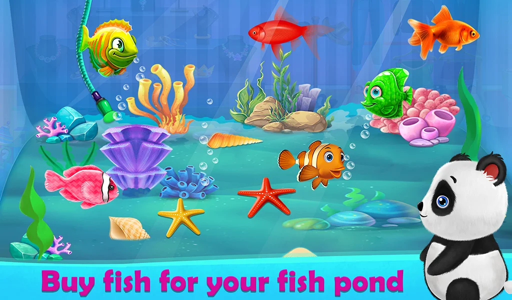 Panda Supermarket Shopping Fun - Gameplay image of android game