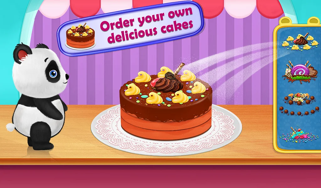 Panda Supermarket Shopping Fun - Gameplay image of android game