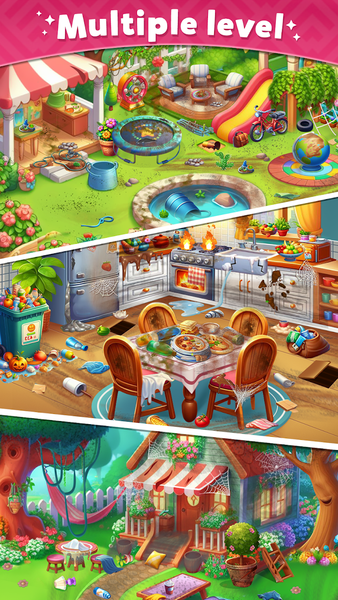 Princess Home Cleaning Games - Gameplay image of android game