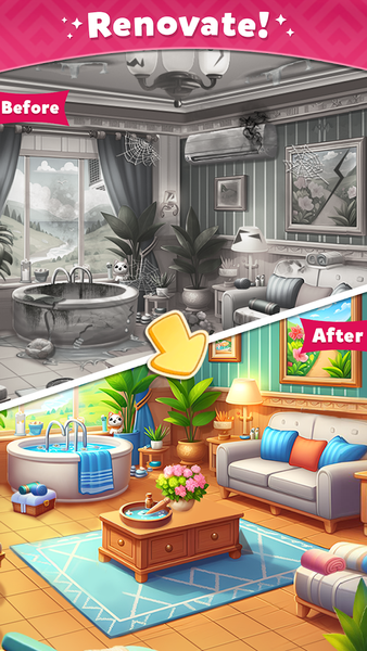 Princess Home Cleaning Games - Gameplay image of android game