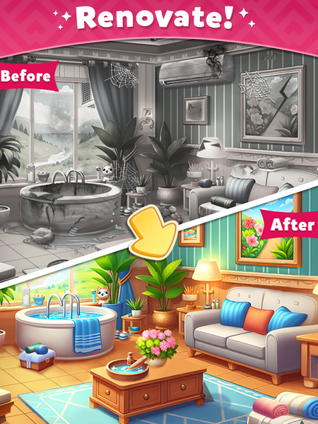 Princess Home Cleaning Games - Gameplay image of android game