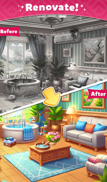 Princess Home Cleaning Games - عکس بازی موبایلی اندروید