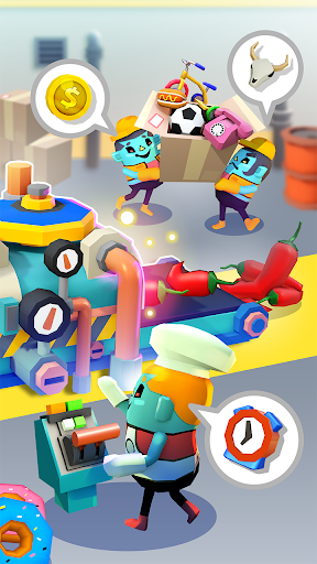 Idle Super Factory - Gameplay image of android game