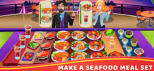 Burger Shop: Hamburger Cooking - Gameplay image of android game