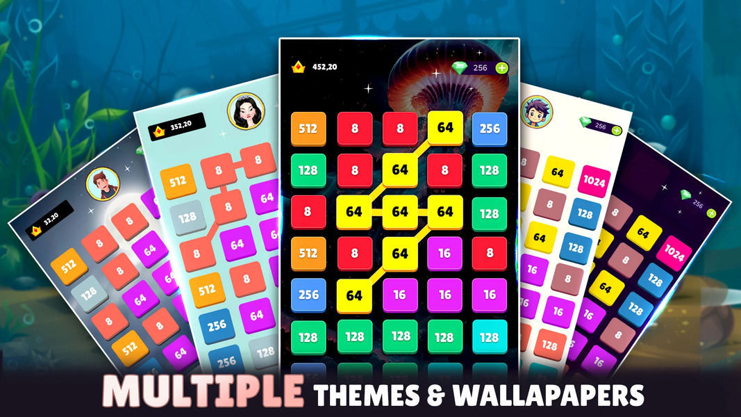 2244 Number Game: Number Match - Gameplay image of android game