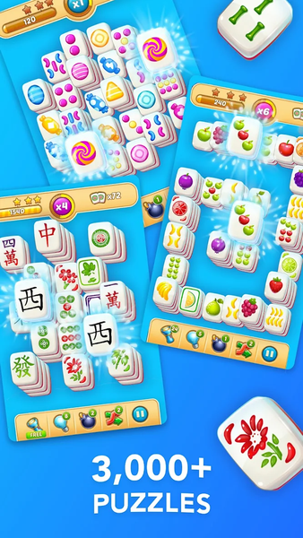 Mahjong City Tours: Tile Match - Gameplay image of android game