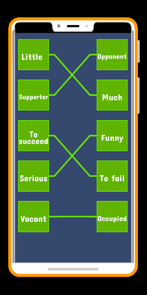 Opposite Word : Match Antonyms - Gameplay image of android game