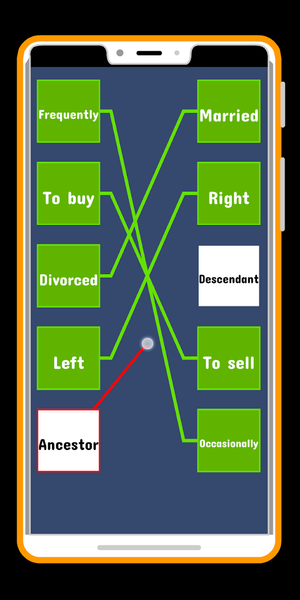 Opposite Word : Match Antonyms - Gameplay image of android game
