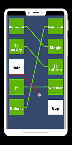 Synonyms words : Similar word matching puzzle game - Image screenshot of android app