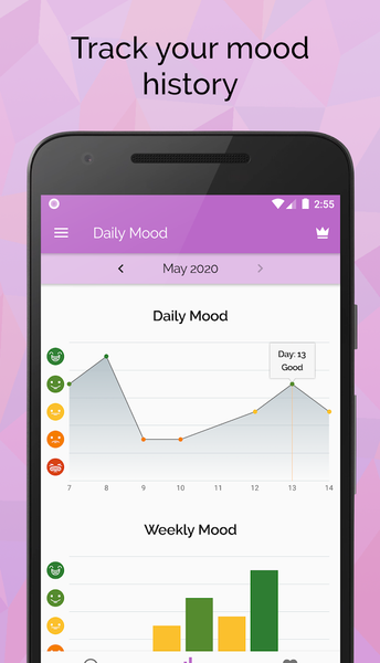 MindDiary: Mood Tracker - عکس برنامه موبایلی اندروید