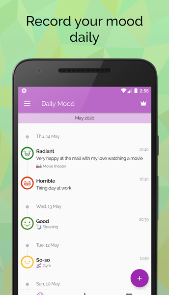 MindDiary: Mood Tracker - عکس برنامه موبایلی اندروید