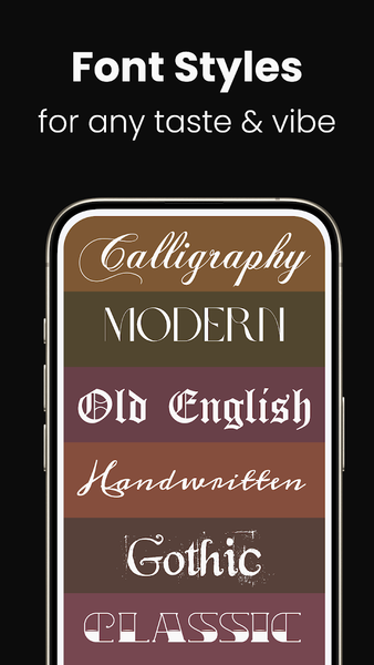 lettering Tattoo - Font Design - Image screenshot of android app