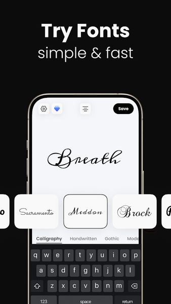 Tattoo Font Maker - Tattify - عکس برنامه موبایلی اندروید