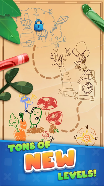 Nonogram Crossing Logic Puzzle - Gameplay image of android game