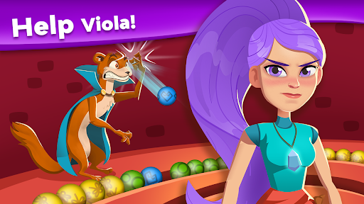 Marble Shooter: Viola's Quest - عکس بازی موبایلی اندروید