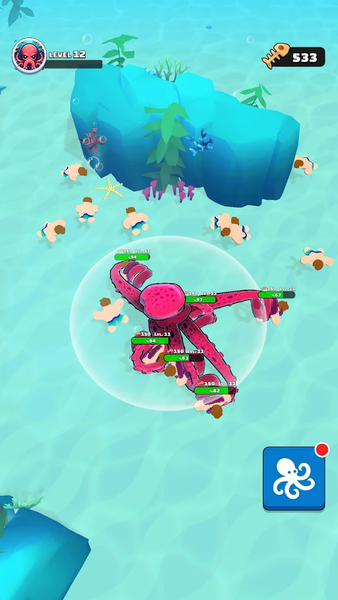 Octopus Feast - عکس بازی موبایلی اندروید