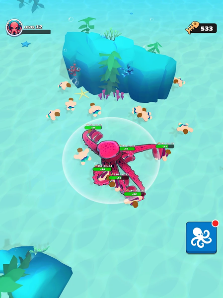 Octopus Feast - عکس بازی موبایلی اندروید