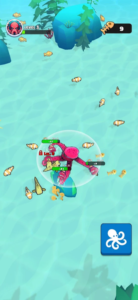 Octopus Feast - Gameplay image of android game