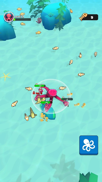 Octopus Feast - عکس بازی موبایلی اندروید