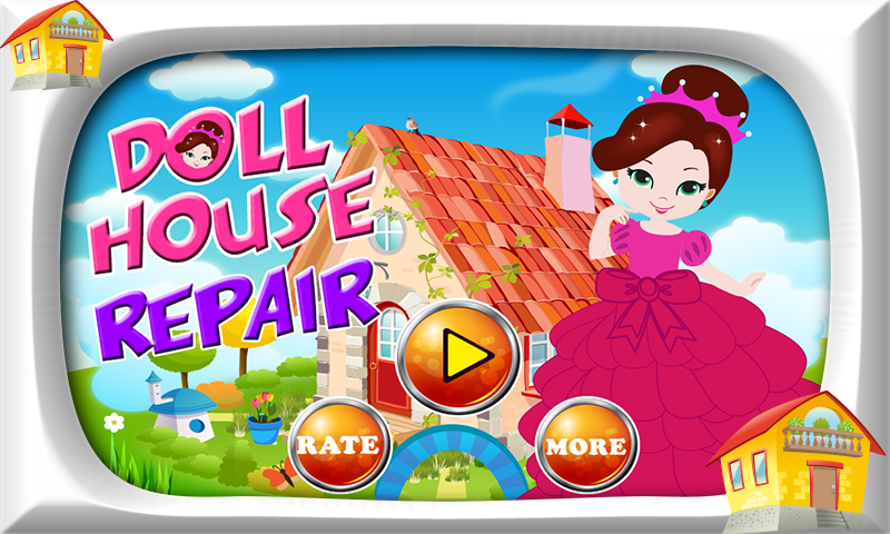 Doll House Repair Salon - Gameplay image of android game