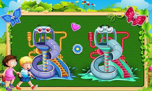 Water Slide Repair Game - Gameplay image of android game