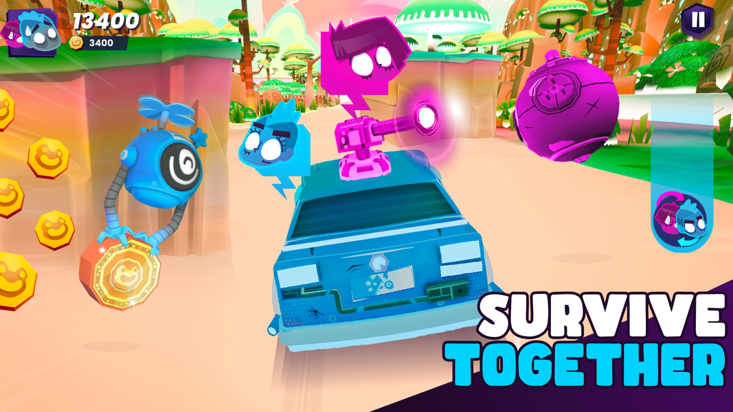 Back۲Back: ۲ Player Co-op Game - عکس بازی موبایلی اندروید