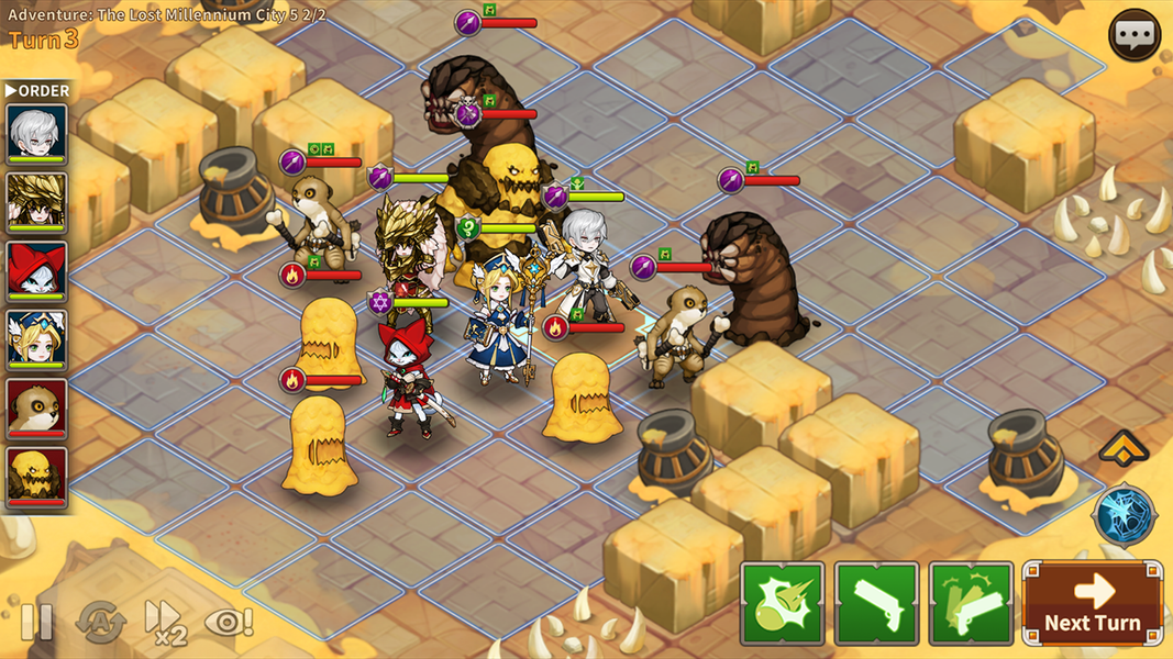 Dungeon Slayer SRPG - Image screenshot of android app