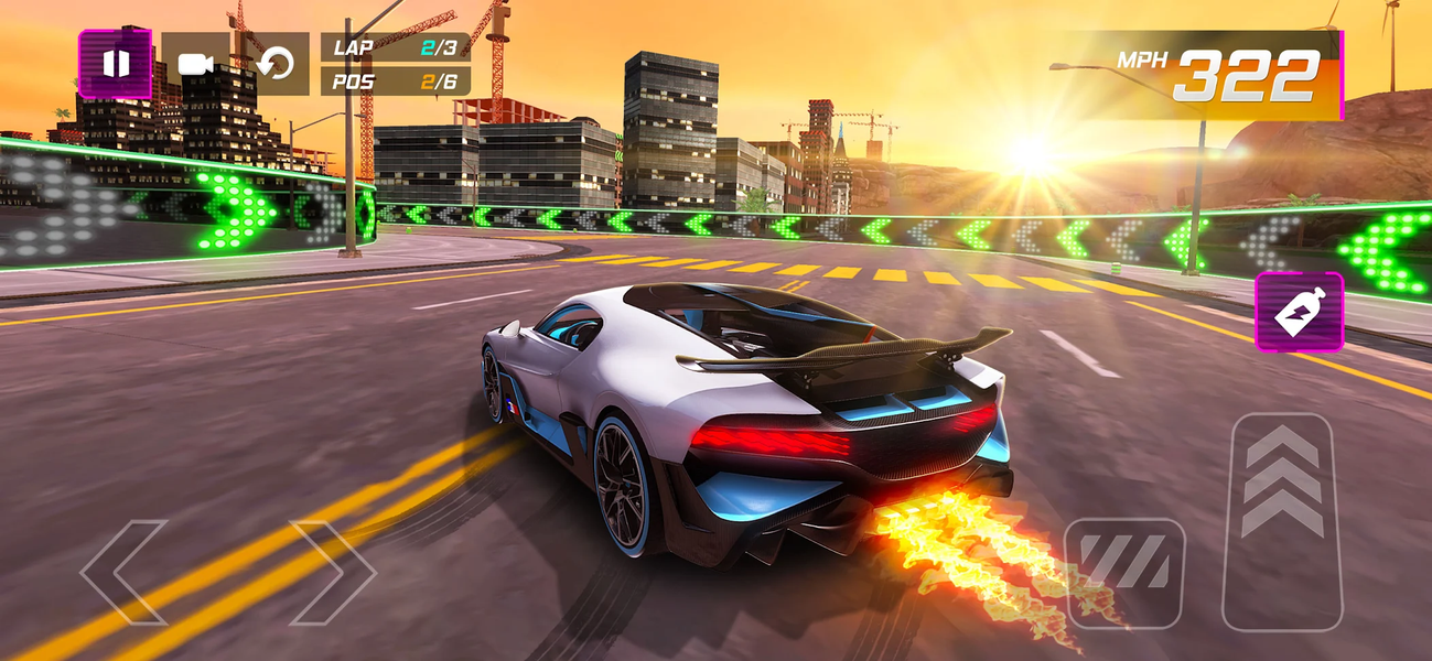 Night City Racing - Gameplay image of android game