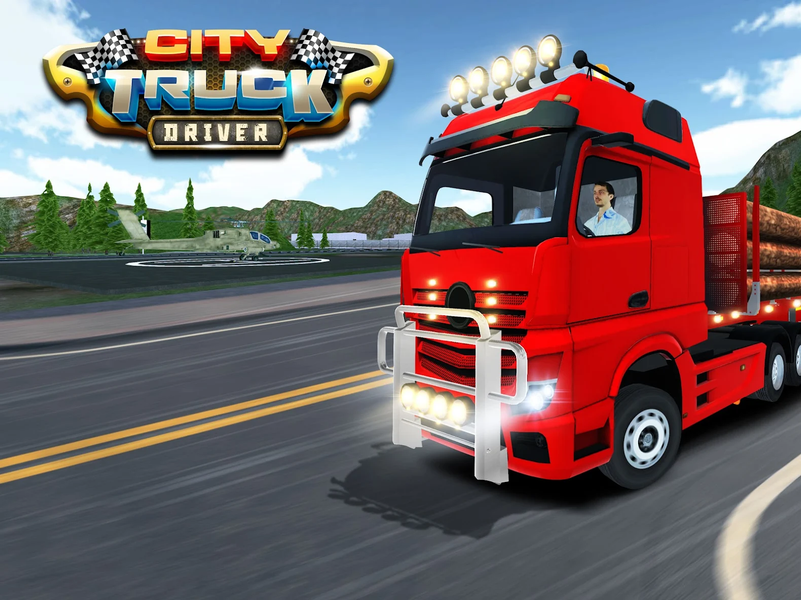 City Truck Driver Simulator - عکس بازی موبایلی اندروید