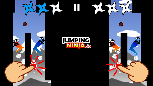 Jumping Ninja Party ۲ Player - عکس بازی موبایلی اندروید