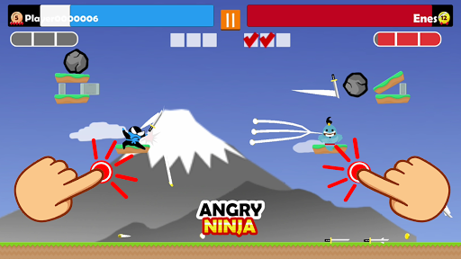 Jumping Ninja Party ۲ Player - عکس بازی موبایلی اندروید