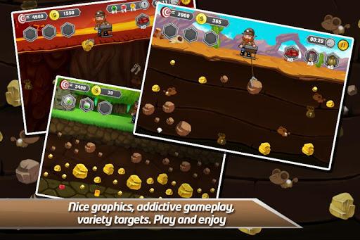 Gold Miner - Gameplay image of android game